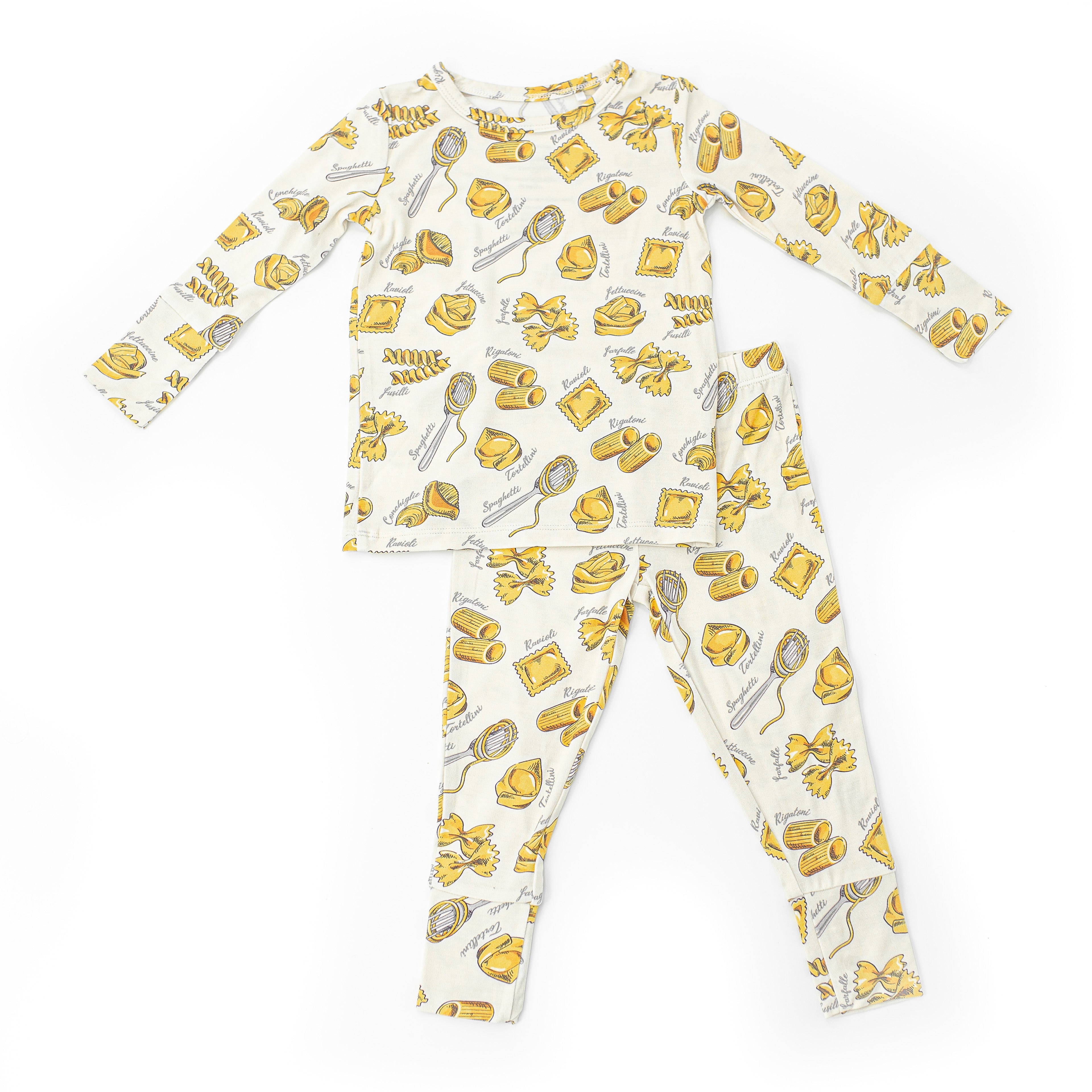 Pasta Long Sleeve Pajama Sophia Bella